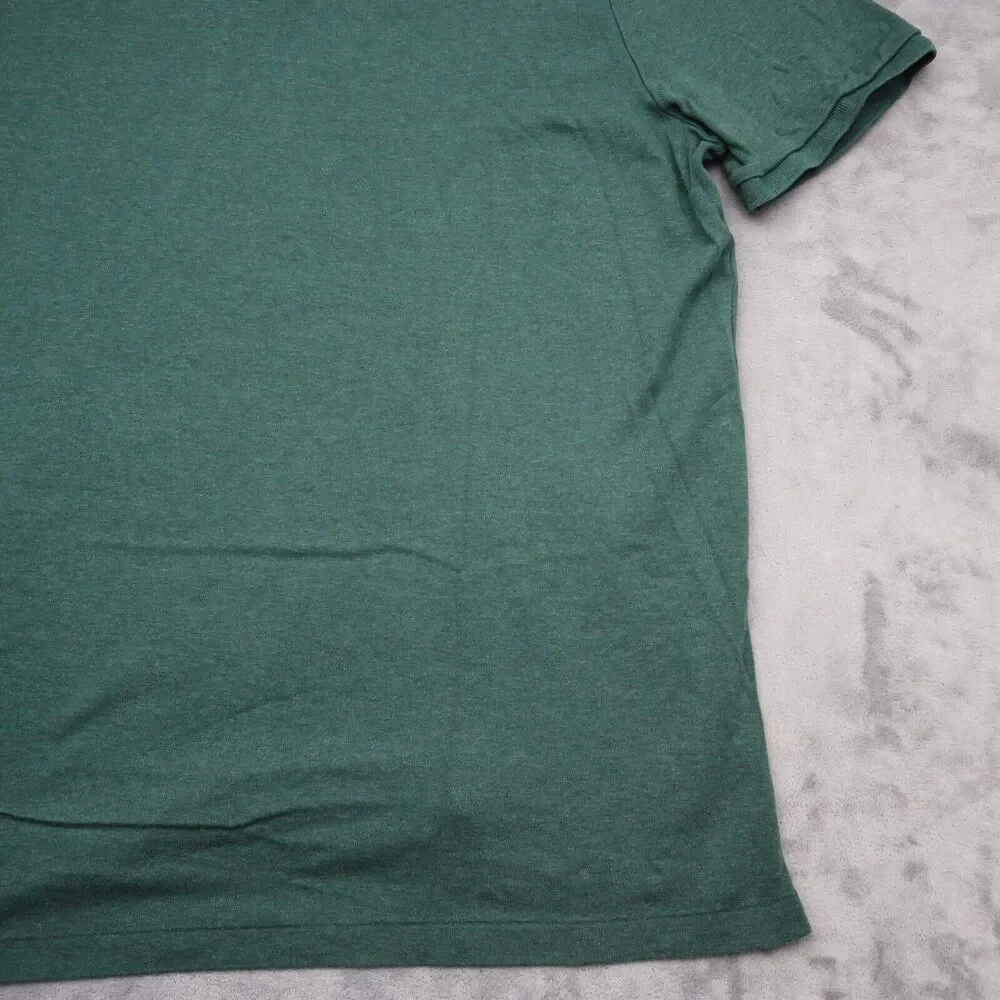 Polo Ralph Lauren Shirt Mens XL Extra Green Polo Rugby Casual Dress Pony
